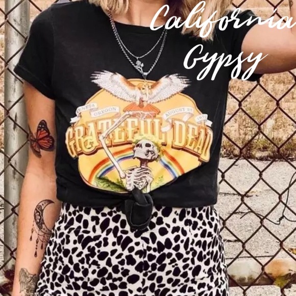 Grateful Dead Retro Band T-shirt band tee - Picture 2 of 10